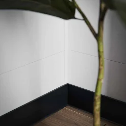 Tecnoprofils Profil d'Angle PVC Clipsable 8 mm - Longueur 2.60 m - Blanc