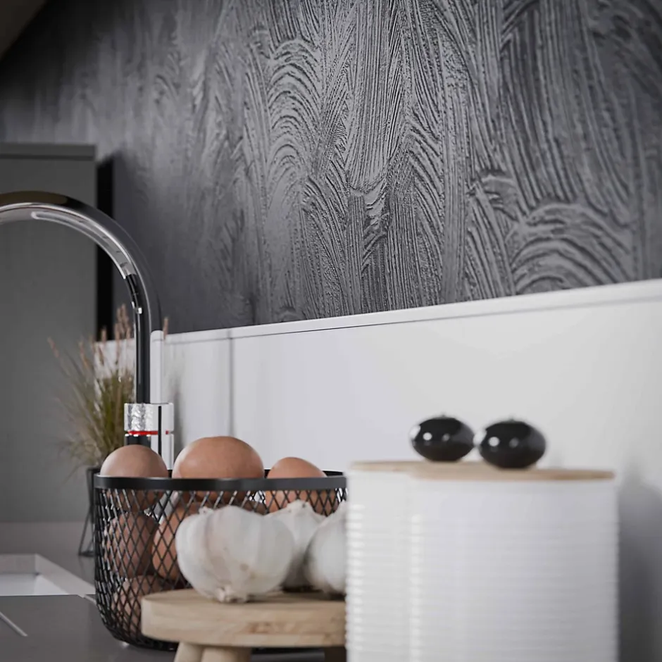 Tecnoprofils Profil d'Arrêt PVC 8 mm - Longueur 2.60 m - Blanc