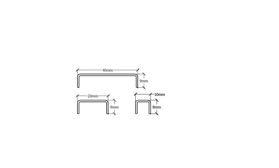 Profilé décoratif C en acier inoxydable pour carrelage Argent satiné - 40 mm x 2440 mm x 0,65 ep.-Ilcom Hot