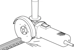 Profilé décoratif Li Angle intérieur en acier inoxydable 30 mm x 30 mm x 2700 mm - cuivre poli-Ilcom Clearance