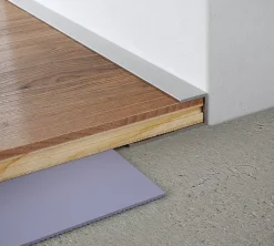 Diall Profilé de carrelage intérieur droit alu effet chromé L.2,5m x l.2,2cm x ep.8mm