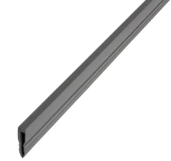 Diall Profilé de dilatation intérieur droit PVC gris lisse 8,5mmx250cm