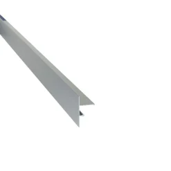 Profilé de finition clipsable pour terrasse sur plots - - Gris - 70-Jouplast New