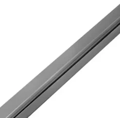 Profilé de finition d'extrémité Grosfillex clipsable L.2,60m alu