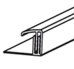 Profil de finition extrémité clipsable Datcha blanc- Online