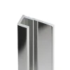 Profilé de fintion pour panneaux muraux DécoDesign, aspect chromé-Schulte Outlet