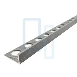 Profilé LAQUÉ MAT GRIS FONCÉ INT/EXT décoratif pour Carrelage Mural. L.2,60m x 9,5mm. Luxury Dark Grey-Lux Mosaic