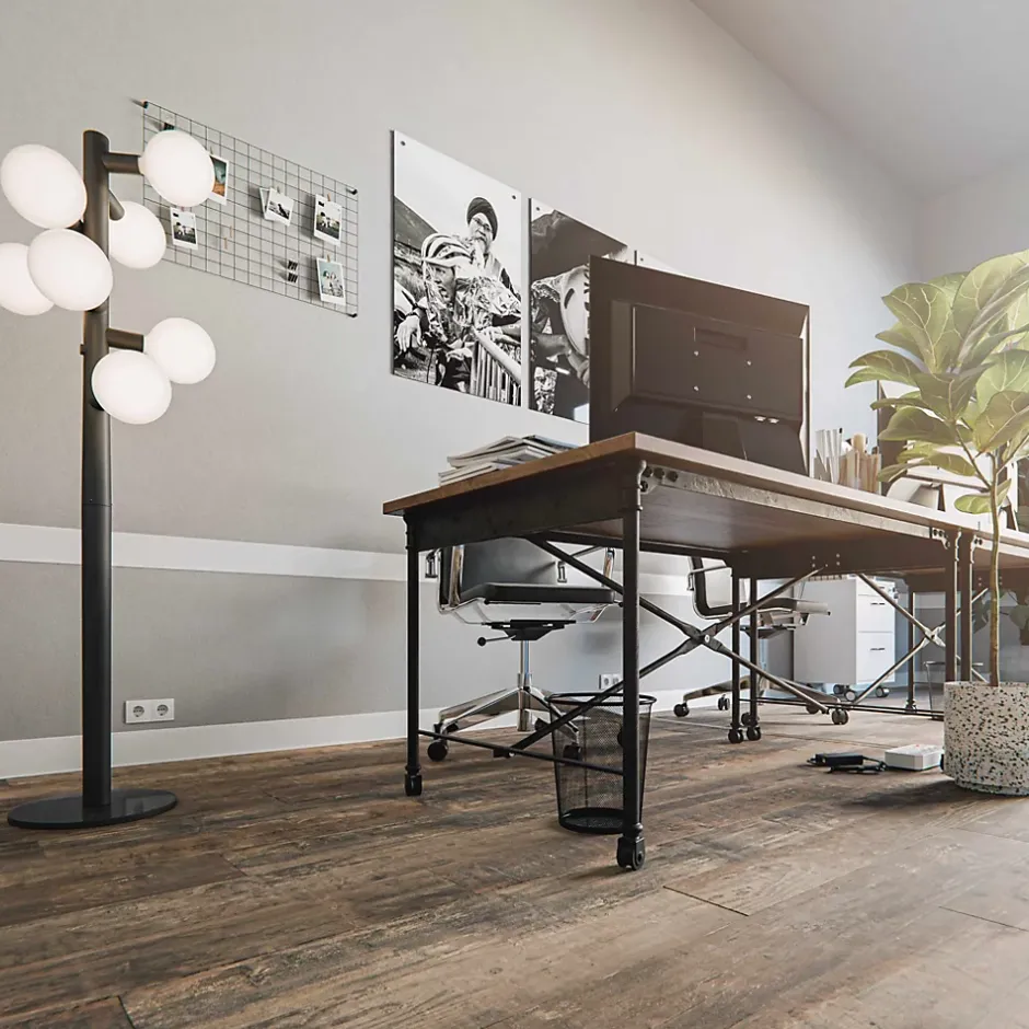 Tecnoprofils Profil Plat PVC 100 mm - Longueur 2.60 m - Lot de 5