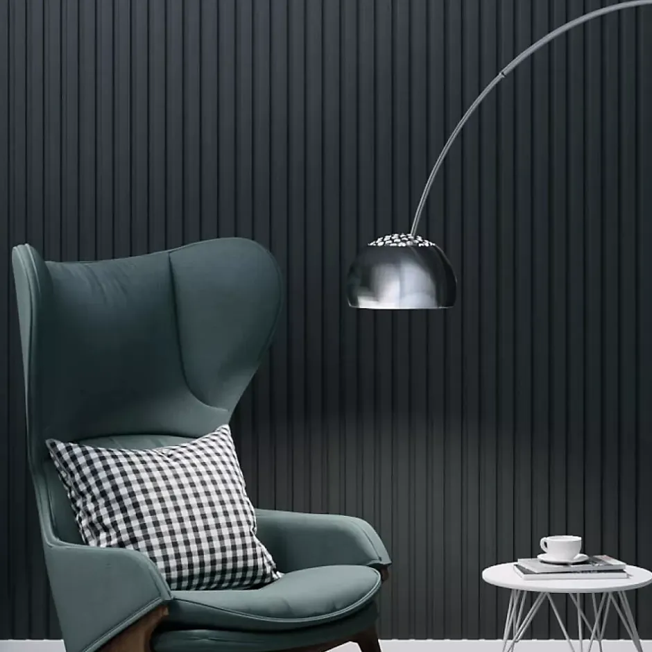 Protocole Home - Lambris MDF décoratif BEATS 2750 x 599 x 12 mm - Surface lisse, finition mate