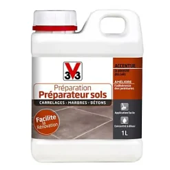 Préparateur rénovation sols carrelés incolore 1L-V33