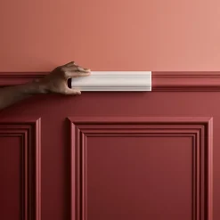 Orac Decor PX202 Cimaise murale - 7,5x2,0x200cm (h x p x L) - moulure décorative polymère Pack 2 pièces