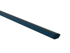 Quart de rond en MDF Ninna couleur Bleu Ep.14mm L.2,44m