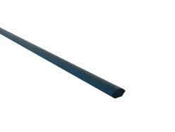 Quart de rond en MDF Ninna couleur Bleu Ep.14mm L.2,44m