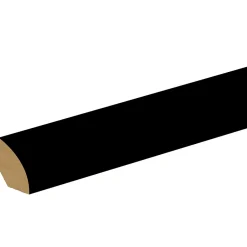 Quart de rond en MDF noir Ep.14mm L.2,40m- Sale