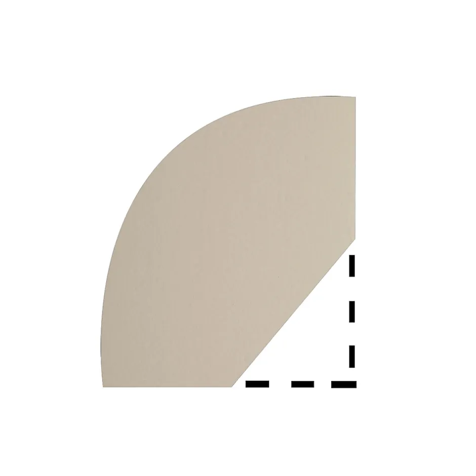 Quart de rond premium raboté pin 9 x 9 mm L.2,4 m- New