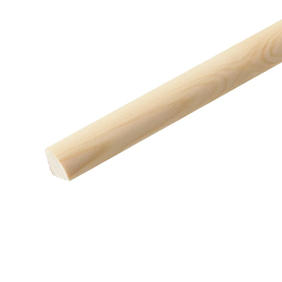 Quart de rond raboté pin 15 x 15 mm L.2,4 m- Discount