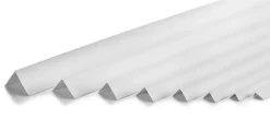 Cornière PVC 40x40 mm de protection et de décoration, baguette d'angle de finition, profilé L, KT, rigide, blanc, 200 cm-Quest Hot