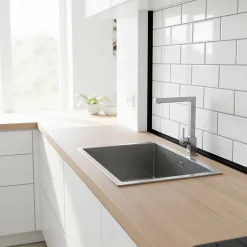 Cornière PVC 50x20 mm de protection et de décoration, baguette d'angle de finition, profilé L, KT, rigide, noir, 200 cm-Quest Online