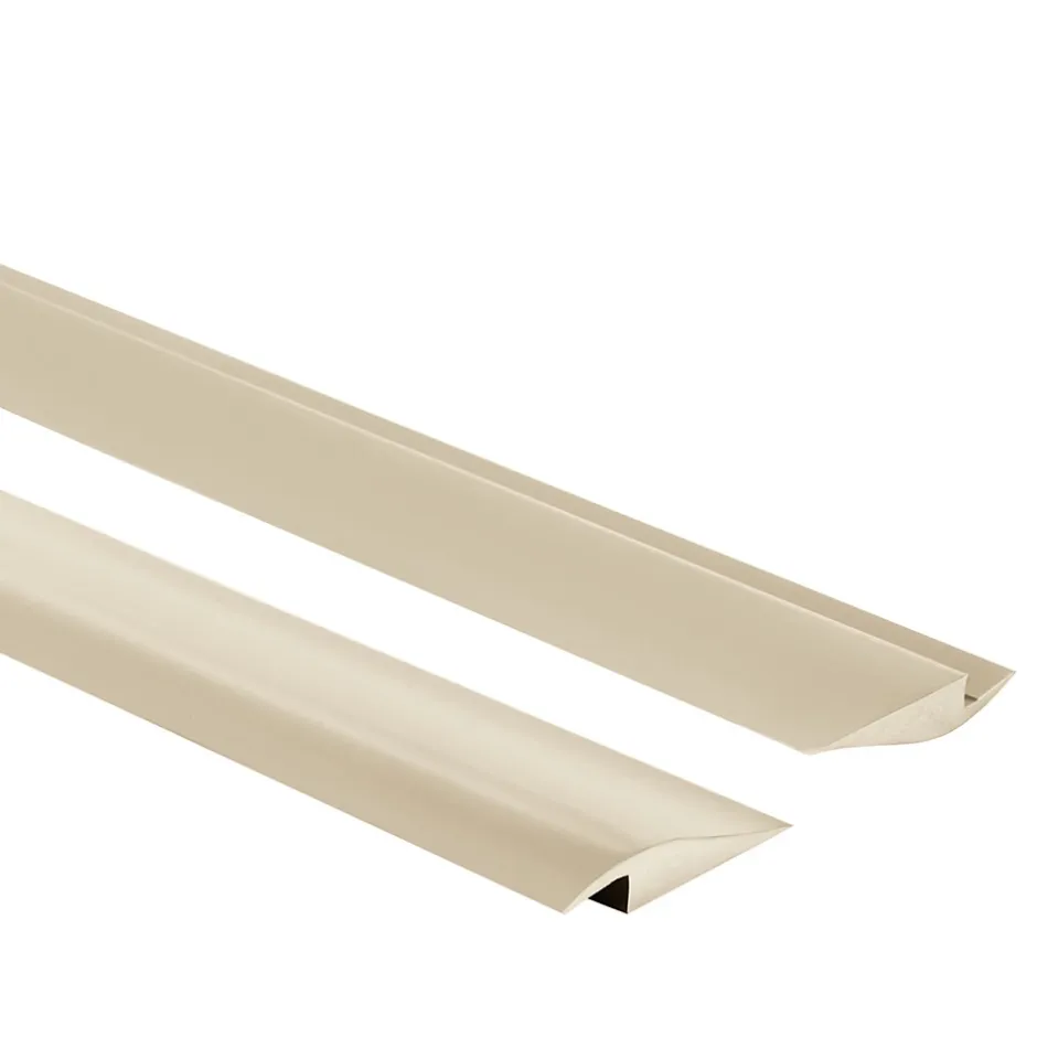 Quest Profil de rampe flexible en PVC pour carrelages, moquettes, beige, 200 cm