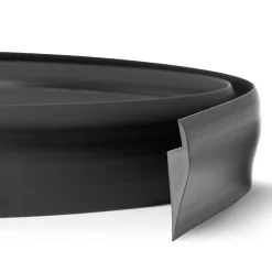 Profil de rampe flexible en PVC pour carrelages, moquettes, brun, 100 cm-Quest Outlet