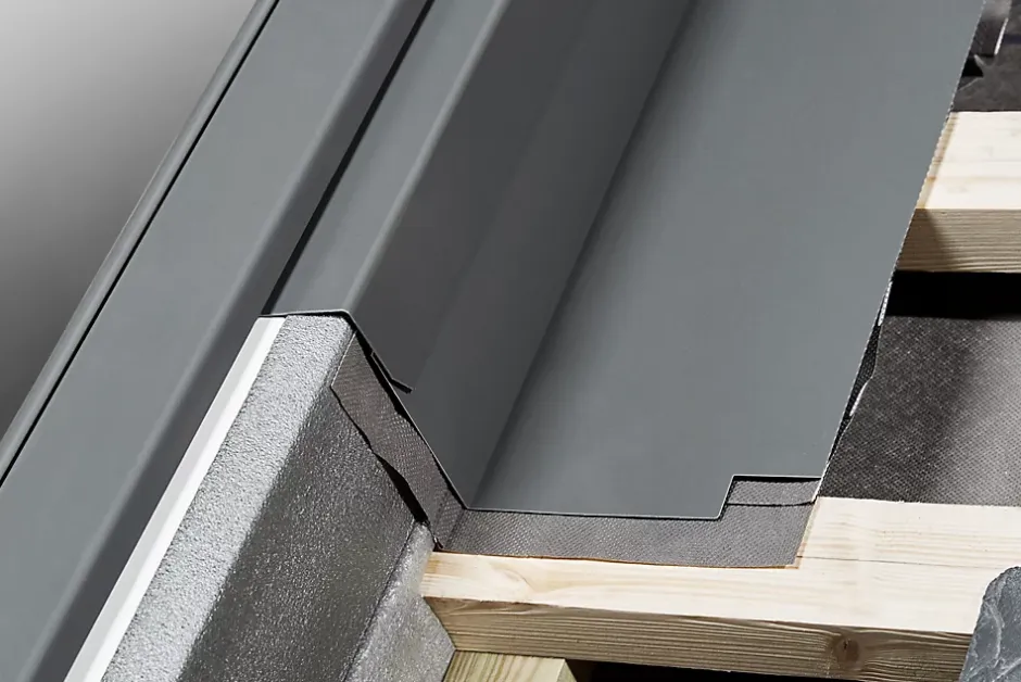 Velux Raccord de remplacement fenêtre de toit EL MK04 gris