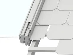 Raccord fenêtre de toit simple sur ardoises EDL SK08 gris-Velux Outlet
