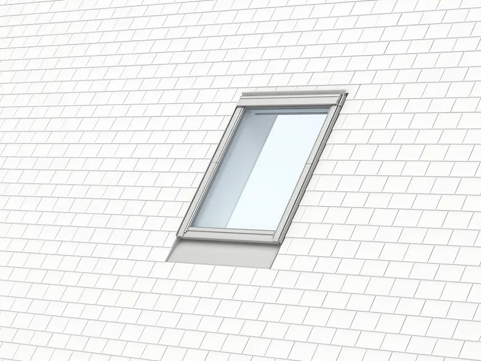 Raccord fenêtre de toit simple sur ardoises EDN UK08 gris-Velux Discount