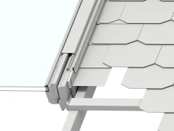 Raccord fenêtre de toit simple sur ardoises EDN UK08 gris-Velux Discount