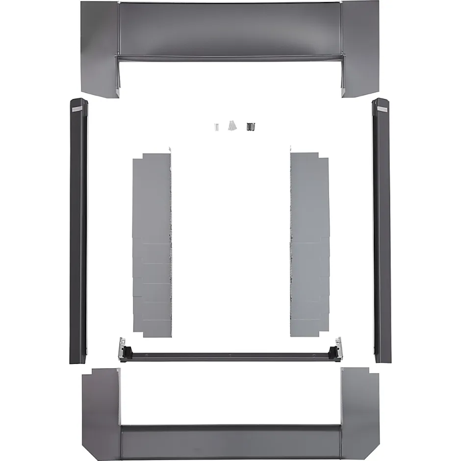 Velux Raccord fenêtre de toit simple sur ardoises EDL MK04 gris