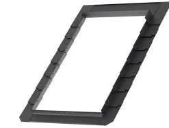 Raccord fenêtre de toit simple sur ardoises EDL SK06 gris-Velux