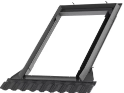 Raccord fenêtre de toit simple sur tuiles EDW UK04 gris-Velux Online