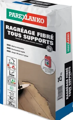 Parexlanko Ragréage fibré tous supports 25 kg