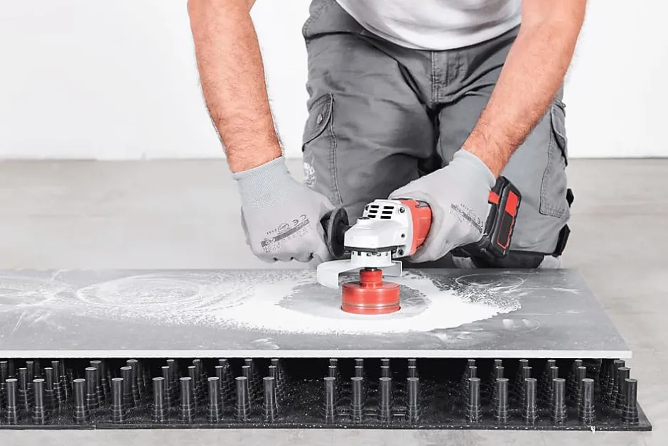 Up The Tiler - support multifonction pour traitement du carrelage 59 x 59 cm-Raimondi Online