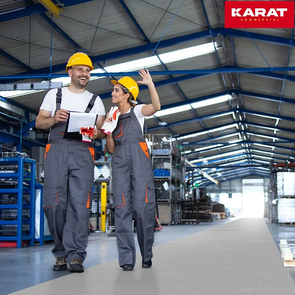 Revetement sur mesure, Gris 120 x 200 cm --Floordirekt Sale