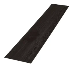 Revêtement de sol autocollant PVC 2,23m²/16 planches 91,5x15,3cm gris foncé aspect chêne-Ml-Design Outlet
