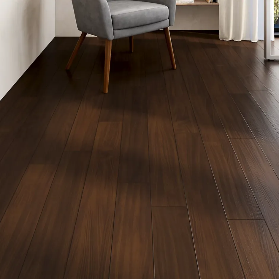 Revêtement de sol clipsable Chaiya 2 M en bambou verni-GoodHome Hot