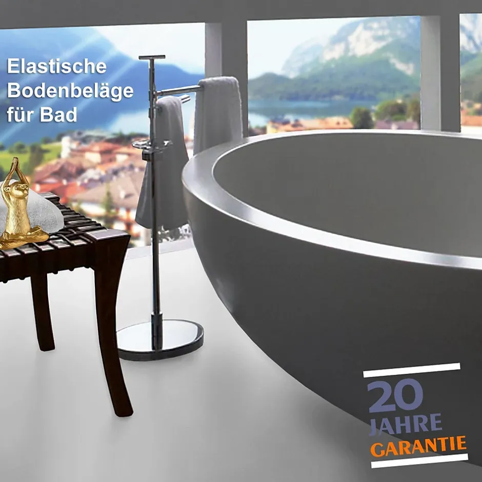 Revêtement de sol Expotop Blanc Vinyle 200 x 300 cm-Floordirekt Sale