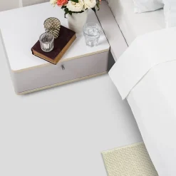 Floordirekt Revêtement de sol Expotop Blanc Vinyle 200 x 150 cm