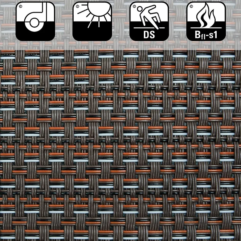 Floordirekt Revêtement de sol Modena Tapis d'intérieur et d'extérieur 60 x 50 cm -