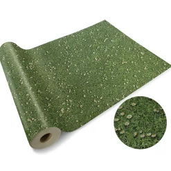 Floordirekt Revêtement de sol PVC 3D Moonlight Vinyle Marguerites 100 x 100 cm -