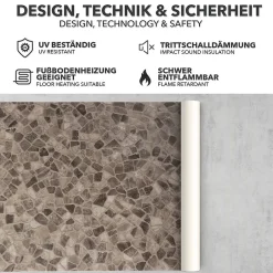 Floordirekt Revêtement de sol sur mesure Atlantic Selby 162M 100 x 50 cm -