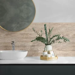 Wallfluent Revêtement Mural PVC 100x50 cm Motifs Entrelacés Dans Une Grille 1 pièce