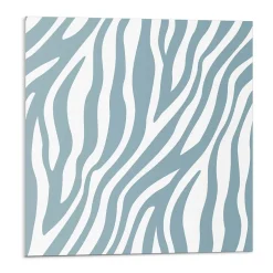 Revêtement Mural PVC 50x50 cm Motif Zébré 4 pièces-Wallfluent Best