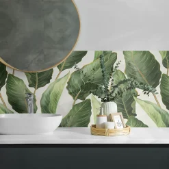 Revêtement Mural PVC 100x50 cm Texture Du Béton Brut 1 pièce-Wallfluent Best