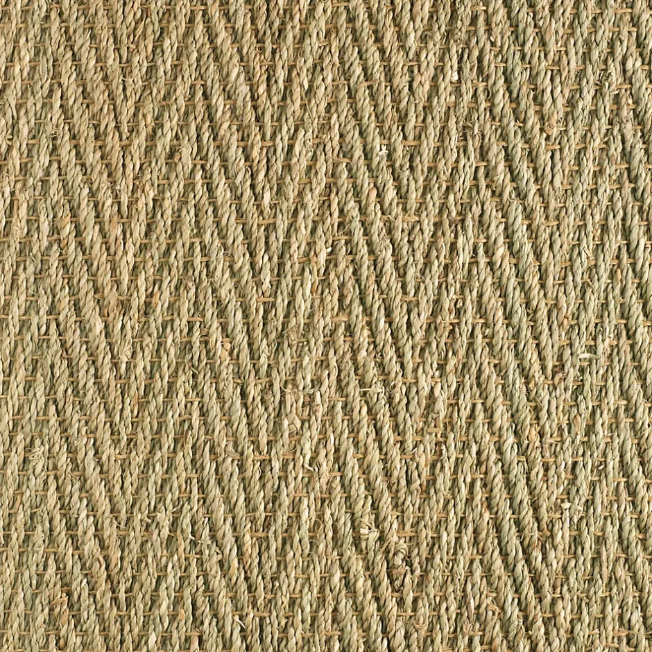 Revêtement sol Jonc mer sous-couche latex à chevrons 4m Balsan