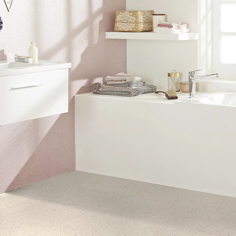 Revêtement sol PVC Iconik Eco blanc 2m (vendu au m²)-Tarkett Clearance