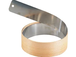 Règle de colleur en inox bords arrondis percée L.2m-Ocai Discount