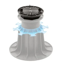 Jouplast Réhausse de plot 25 mm pour dalle - Carton de 120 pièces