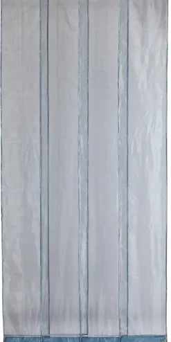 Morel Rideau de porte Mosquito gris 100 x 220 cm