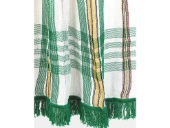 Rideau de porte moustiquaire en toile multicolore Vert 140 x 225 cm --Morel Sale